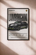 Lamborghini Urus Wall Art Poster | Luxury Super SUV Print