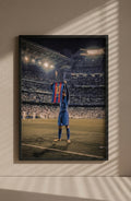 Football Icon – Poster Encadré Premium